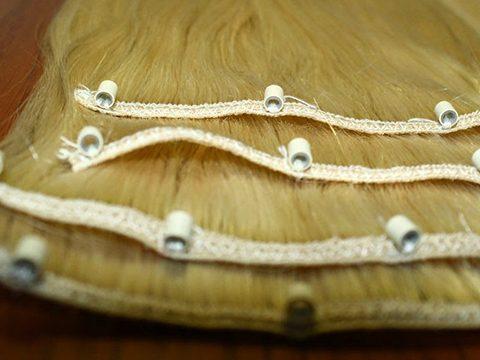 Tape-in hair extension wefts